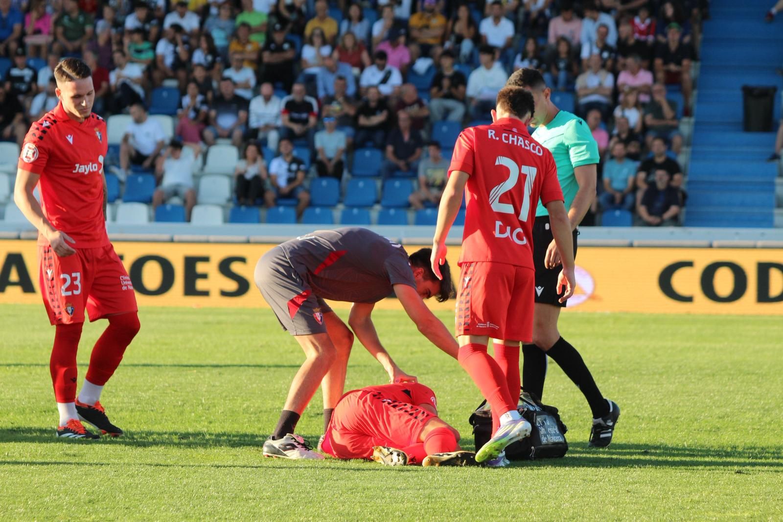 Encuentro entre Unionistas - Osasuna Promesas en el Estadio Reina Sofía