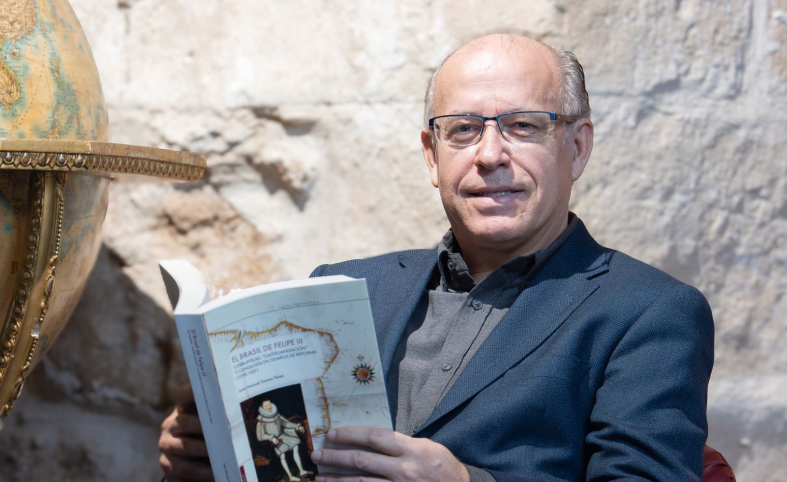 El historiador José Manuel Santos, director del Grupo de Investigación Brasilhis y del Centro de Estudios Brasileños de la Universidad de Salamanca. : Raquel J. Santos (Comunicación USAL