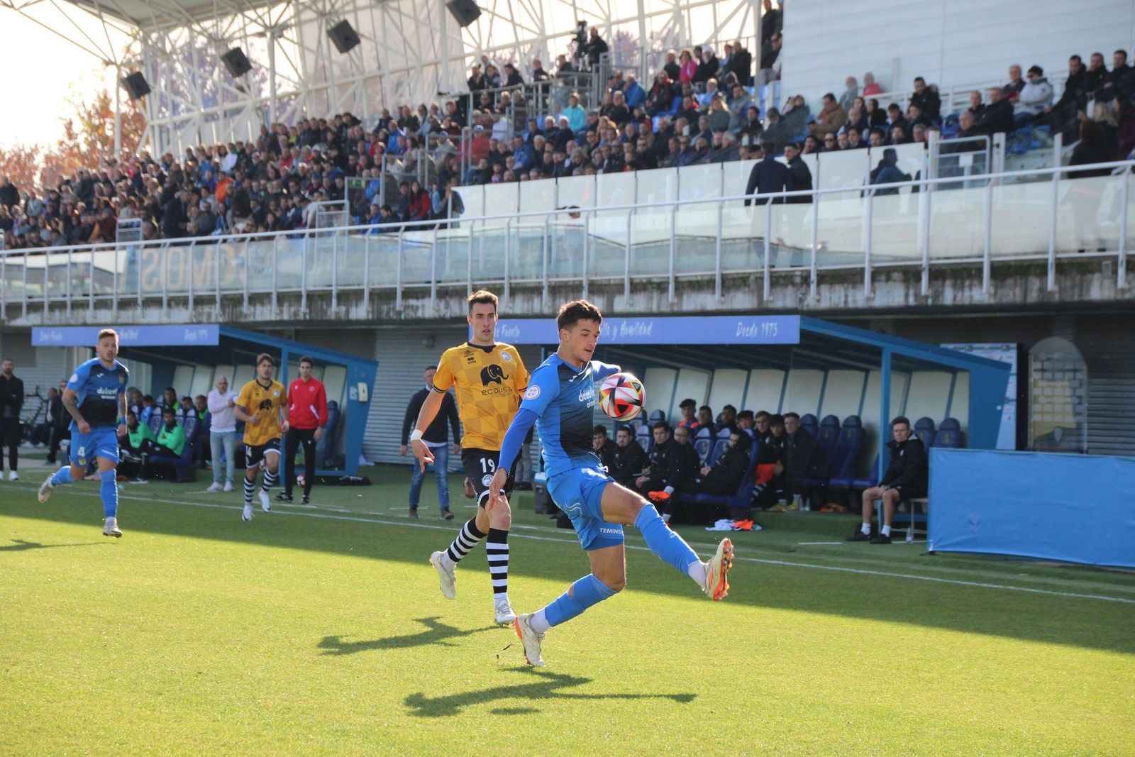 Ewan Urain, en Fuenlabrada | FOTO UNIONISTAS CF