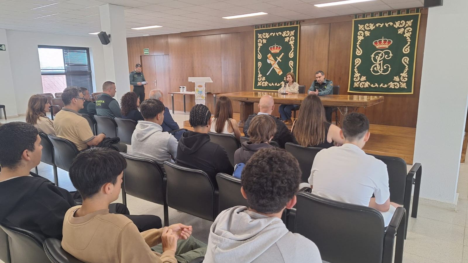 Entrega de premios de la VII edición Ciberliga de la Guardia Civil en Salamanca