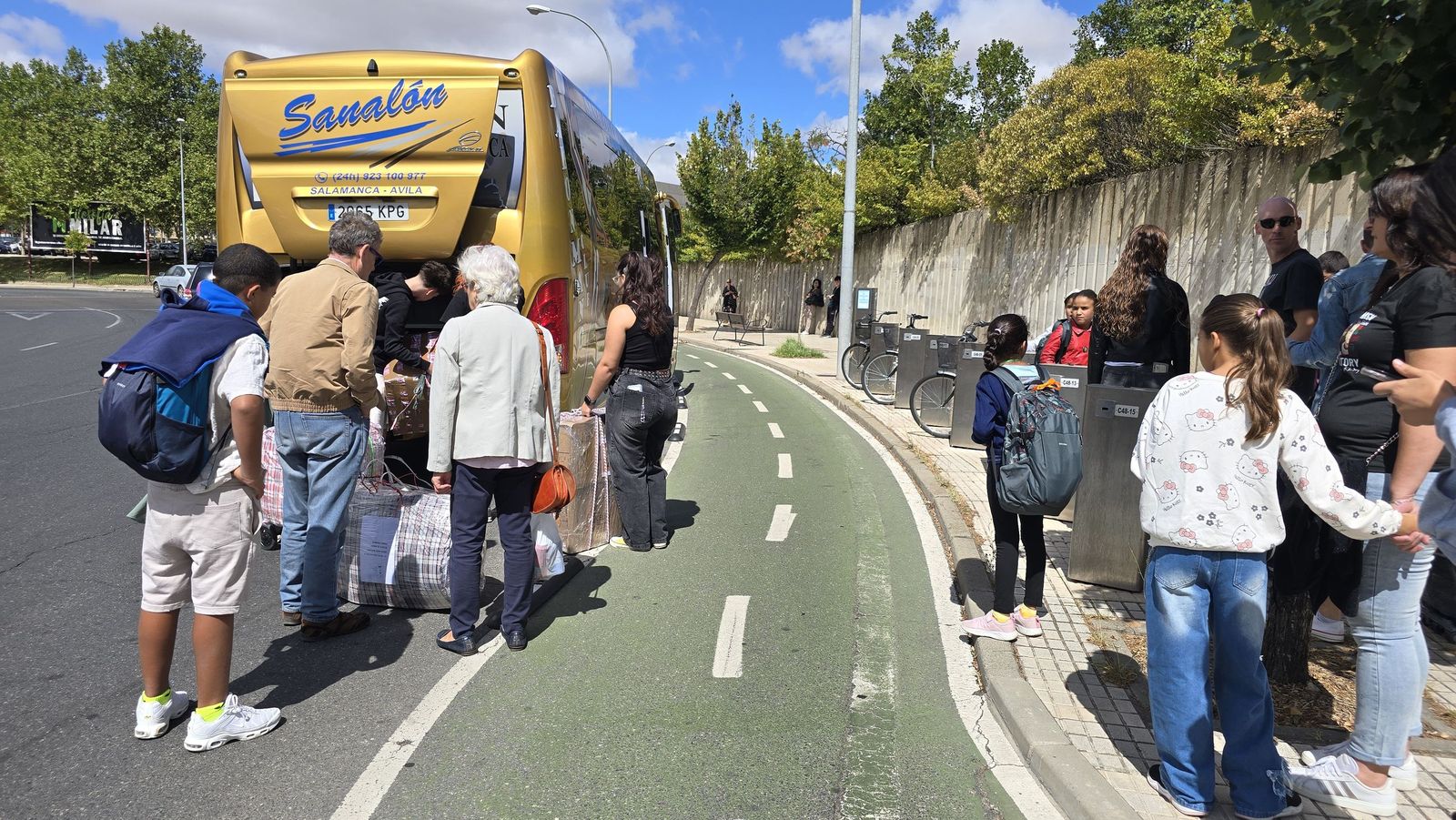 Marcha de los niños saharauis
