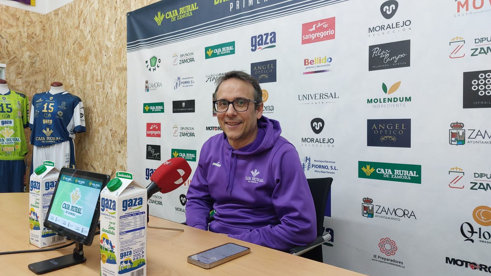 Félix Mojón, en rueda de prensa este jueves