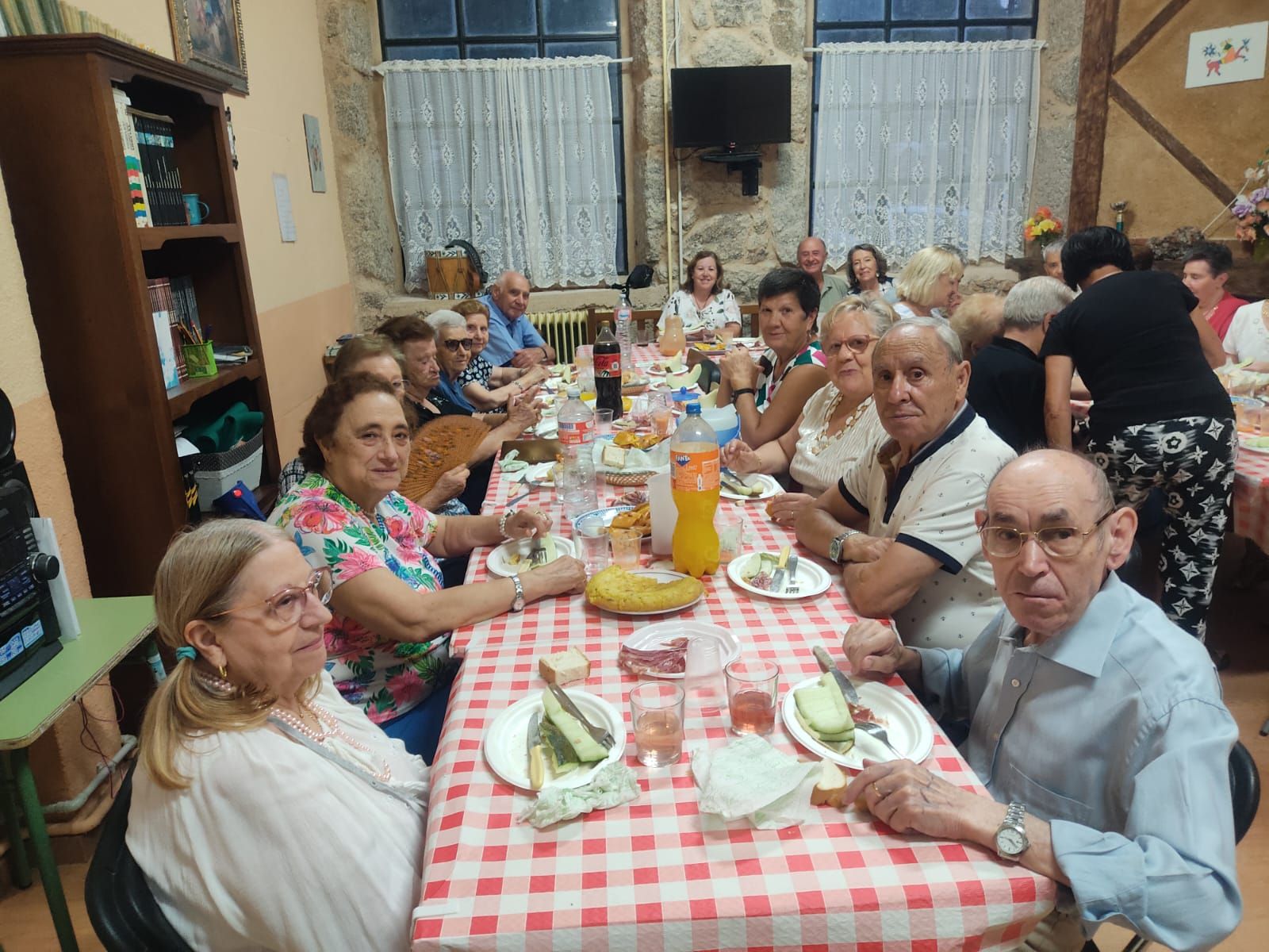 Santibáñez de la Sierra cena mayores 2