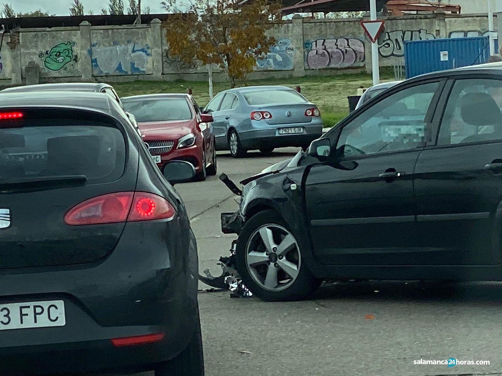 Accidente en el Centro Comercial Capuchinos (5)