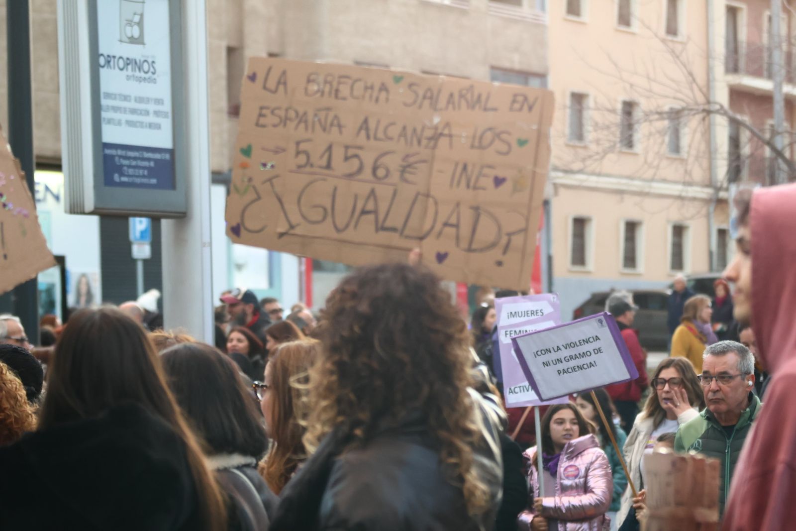 Manifestación por el 8M en Salamanca