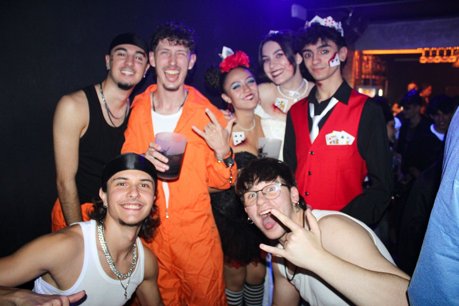 Salamanca de noche, viernes 31 de octubre