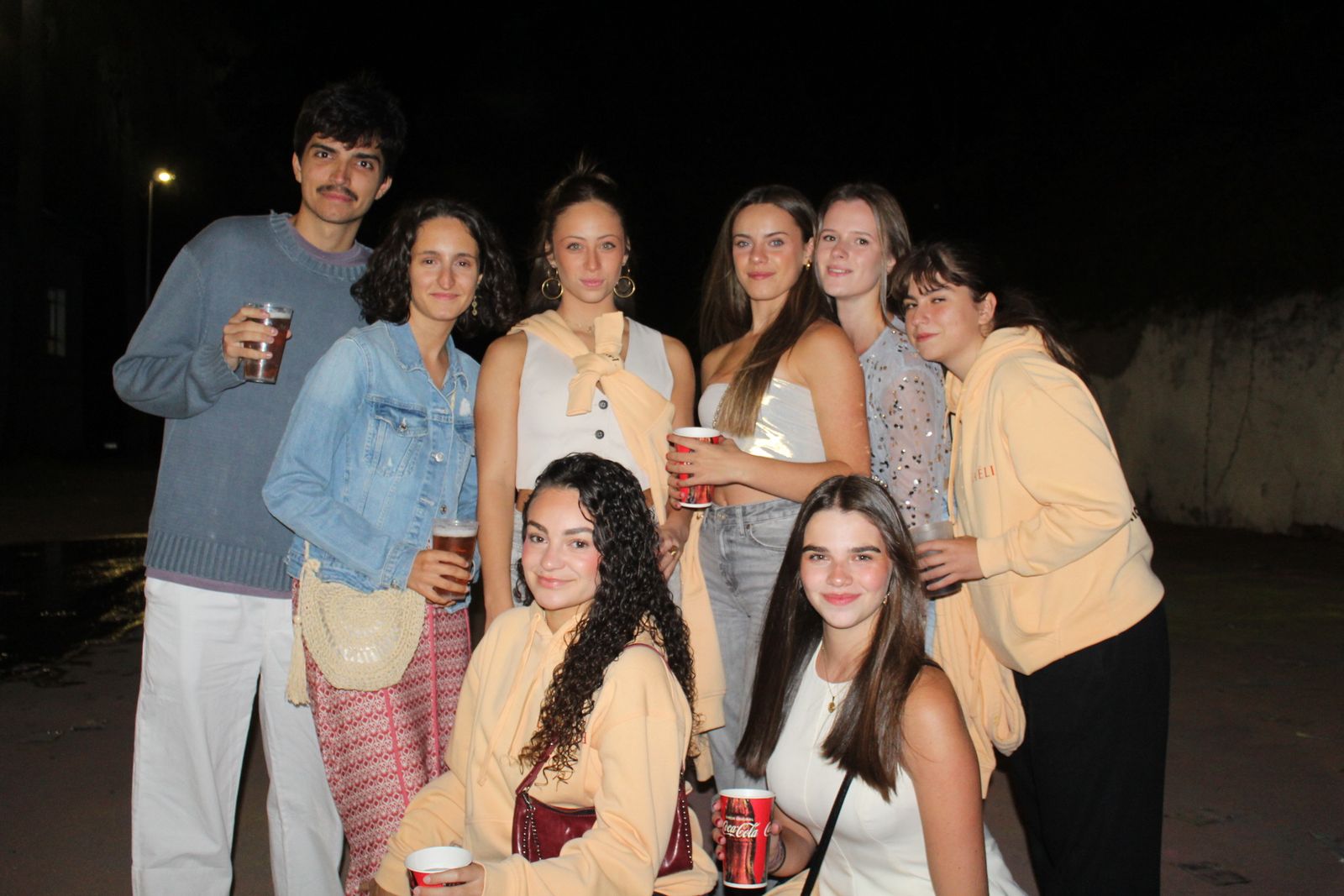 Salamanca de noche, sábado 30 de agosto