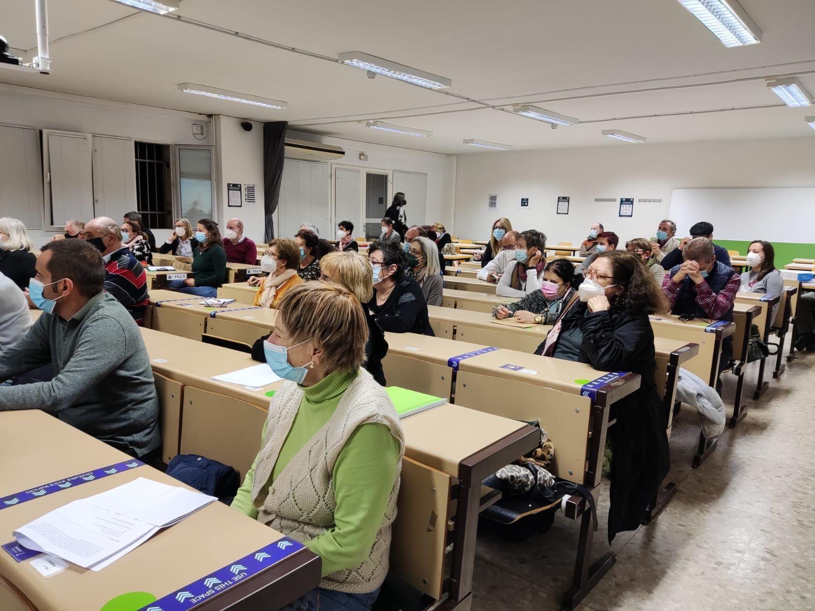 Participantes en un curso de la UNED