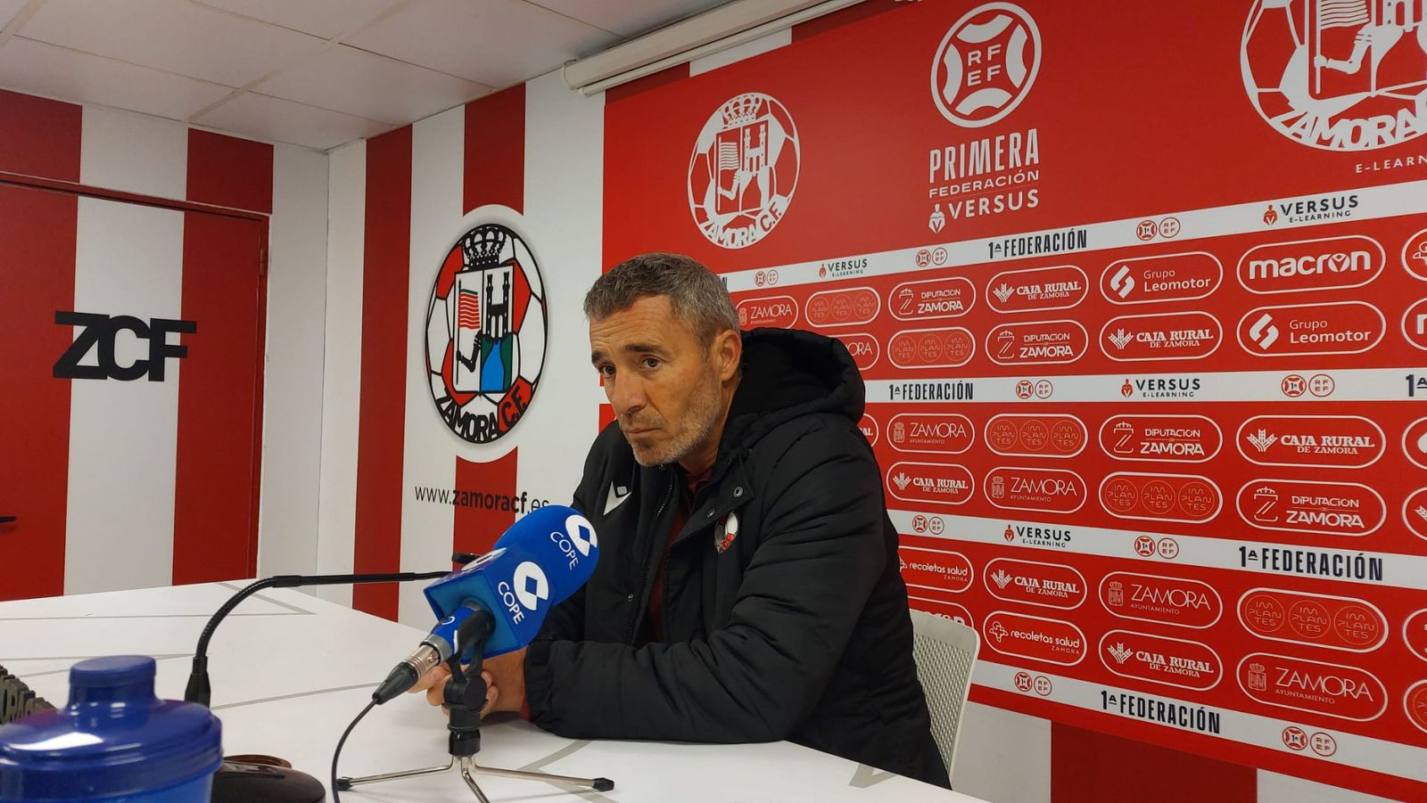 Óscar Cano, en rueda de prensa