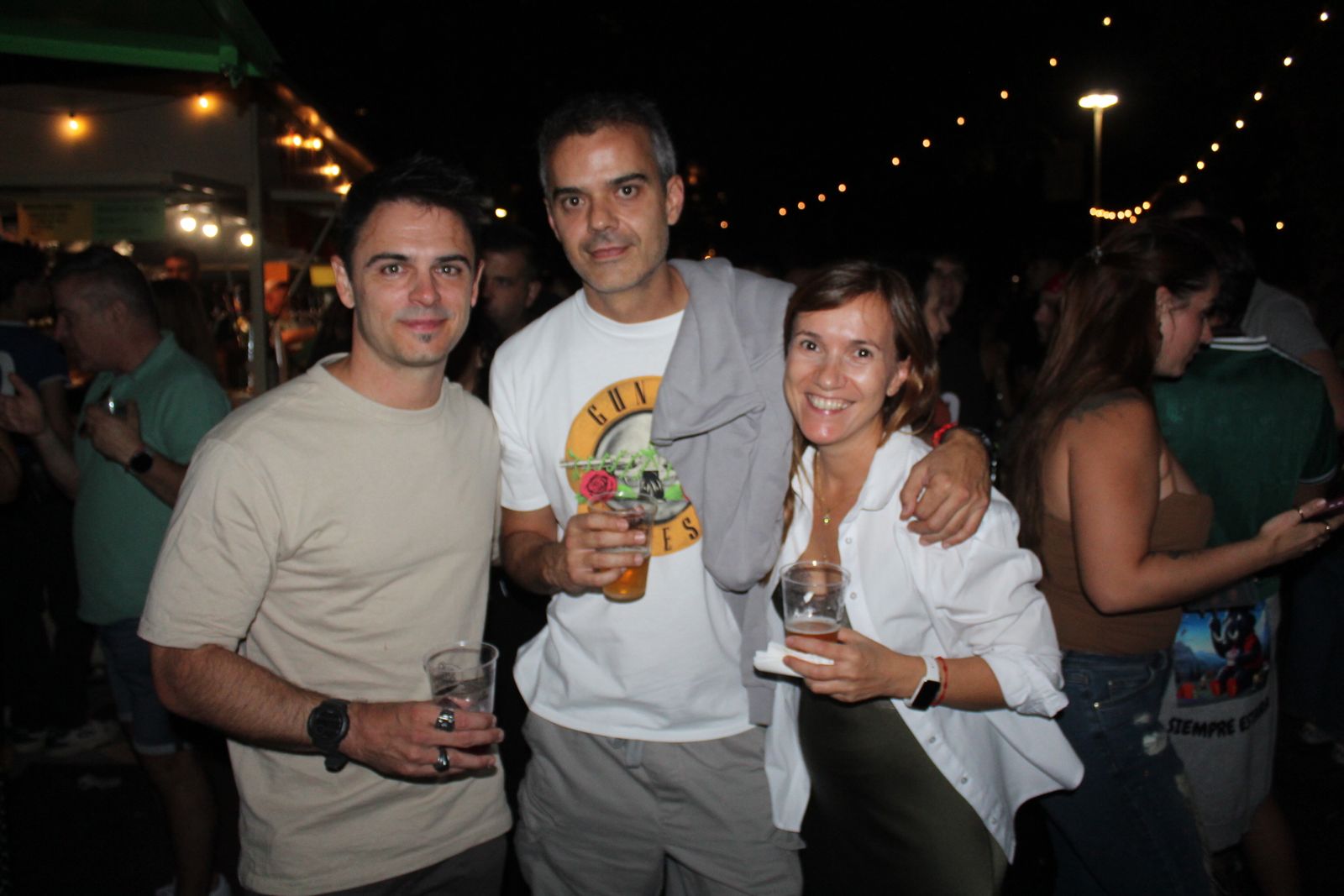 Ambiente en la Feria de Día en la tarde de este viernes