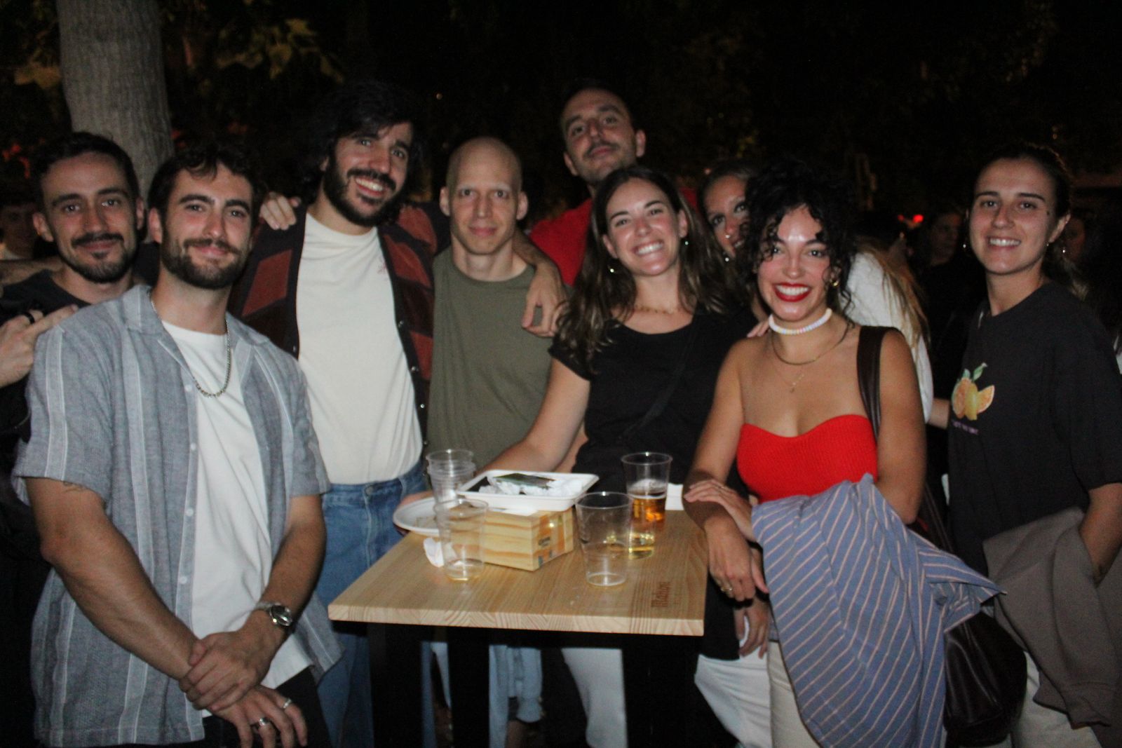 Ambiente en la Feria de Día en la tarde de este jueves