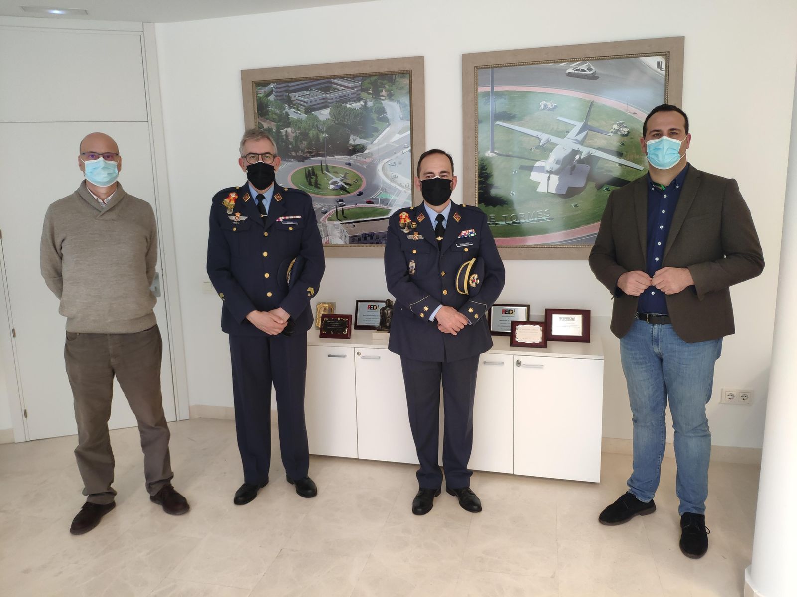 Entrega al Ayuntamiento de las imágenes aéreas