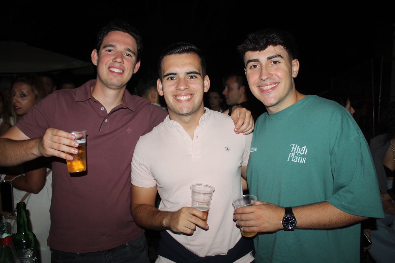 Ambiente en la Feria de Día en la tarde de este sábado