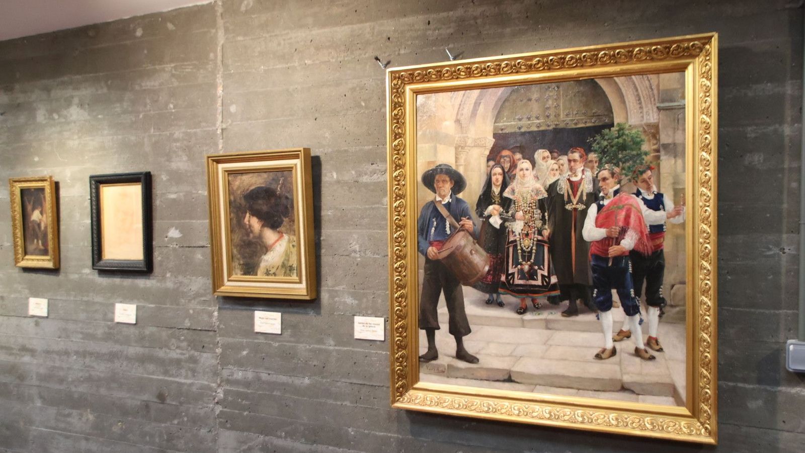 Inauguración de la exposición temporal homenaje a Vidal González Arenal