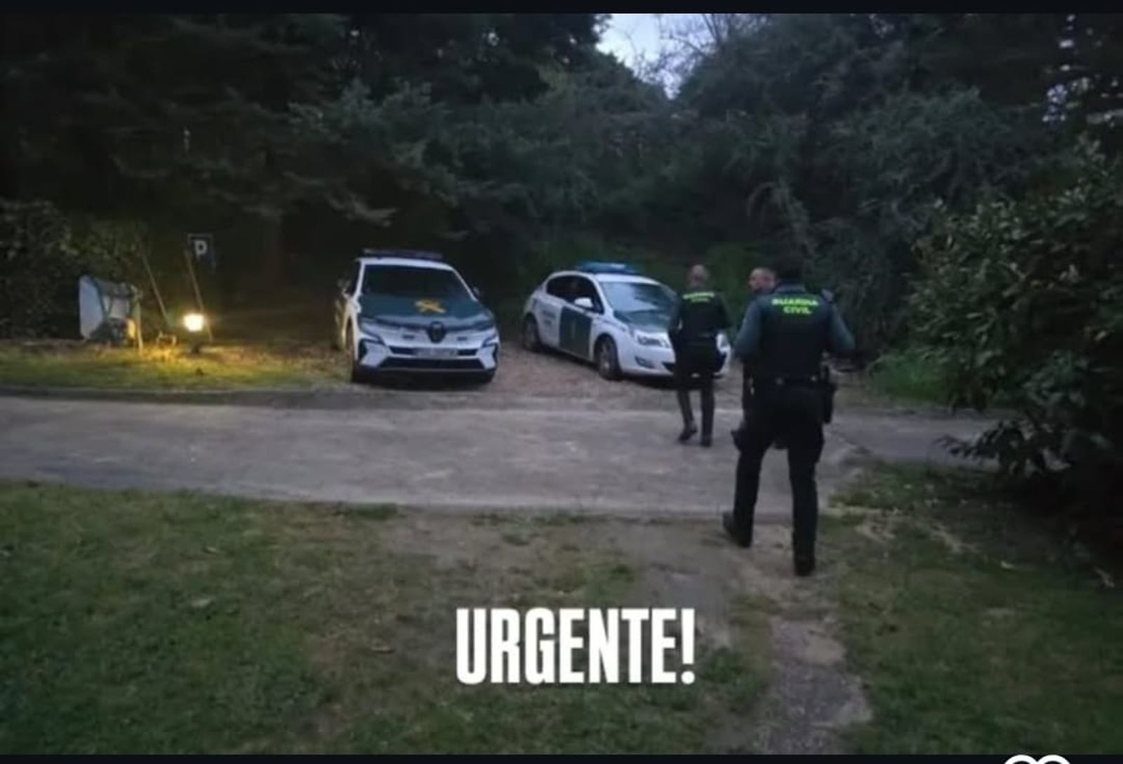 Dispositivo de búsqueda desplegado en la zona