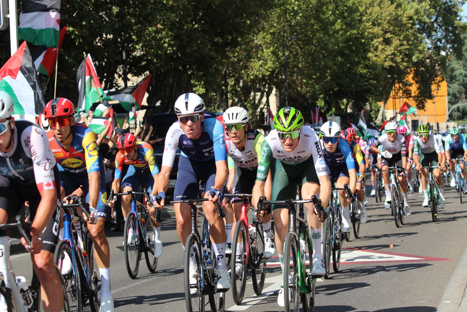 Vuelta ciclista a su paso por Salamanca