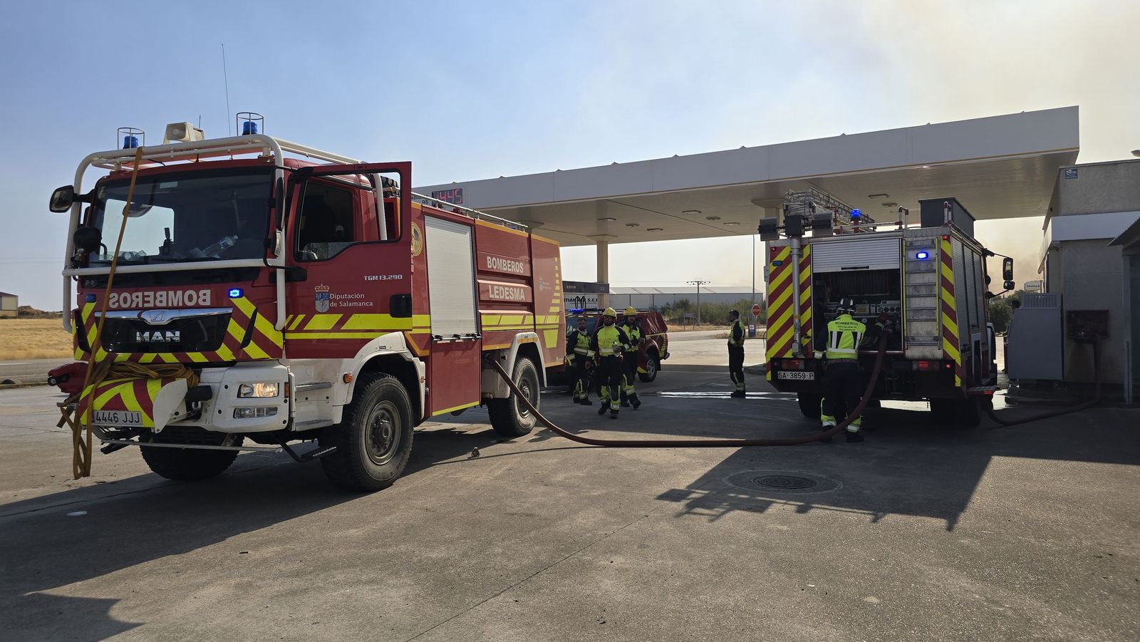 El incendio de Cipérez (IGR2) llega hasta Cerezal de Puertas
