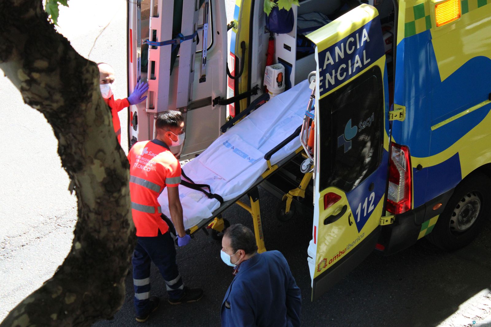Ambulancia. Foto de archivo