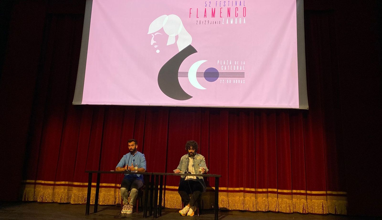 Un instante de la presentación