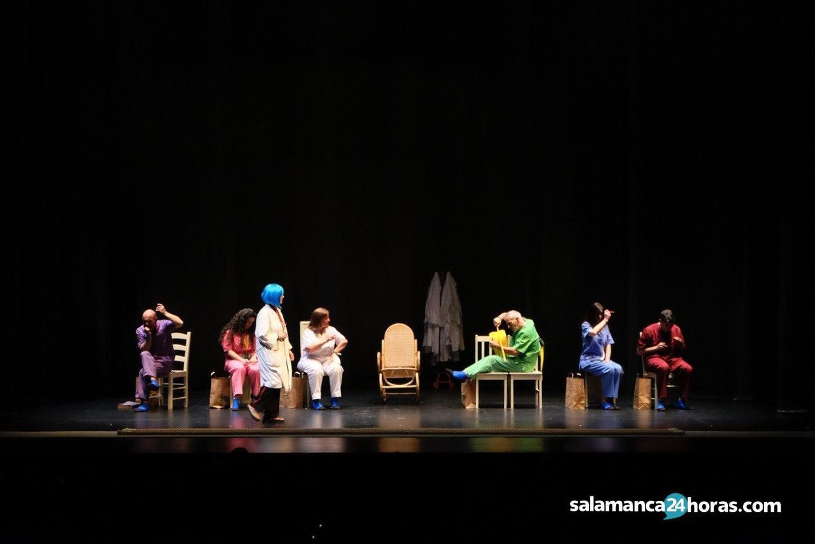 Komo Teatro, en una representación en El Liceo / FOTO SALAMANCA24HORAS.COM