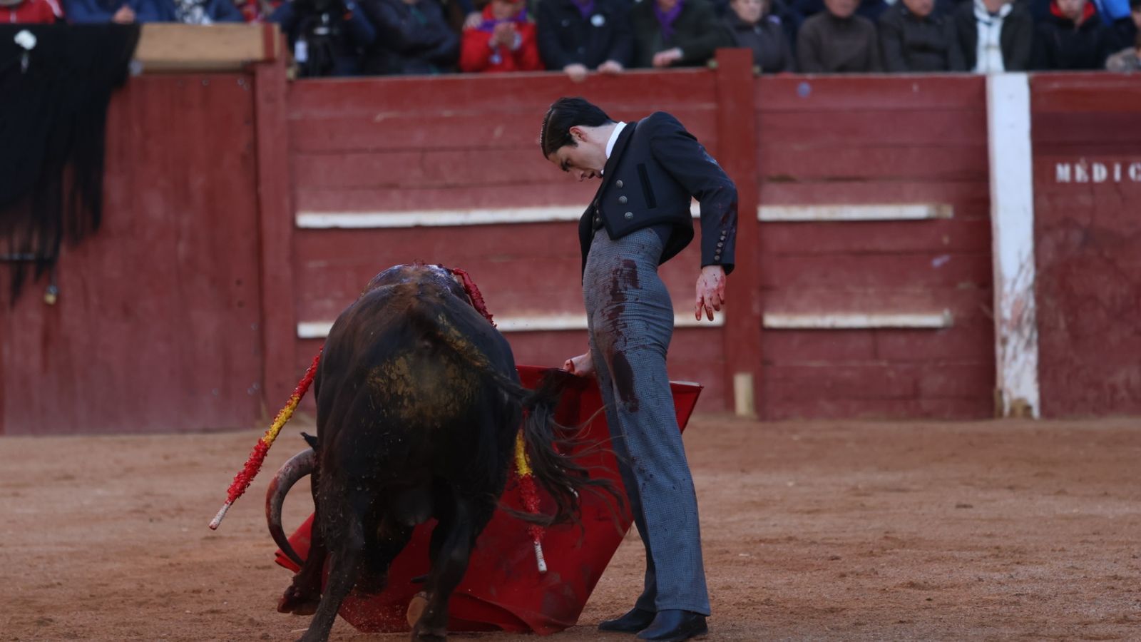 El Mene en el festival taurino del Sábado en el Carnaval del Toro 2026 de Ciudad Rodrigo