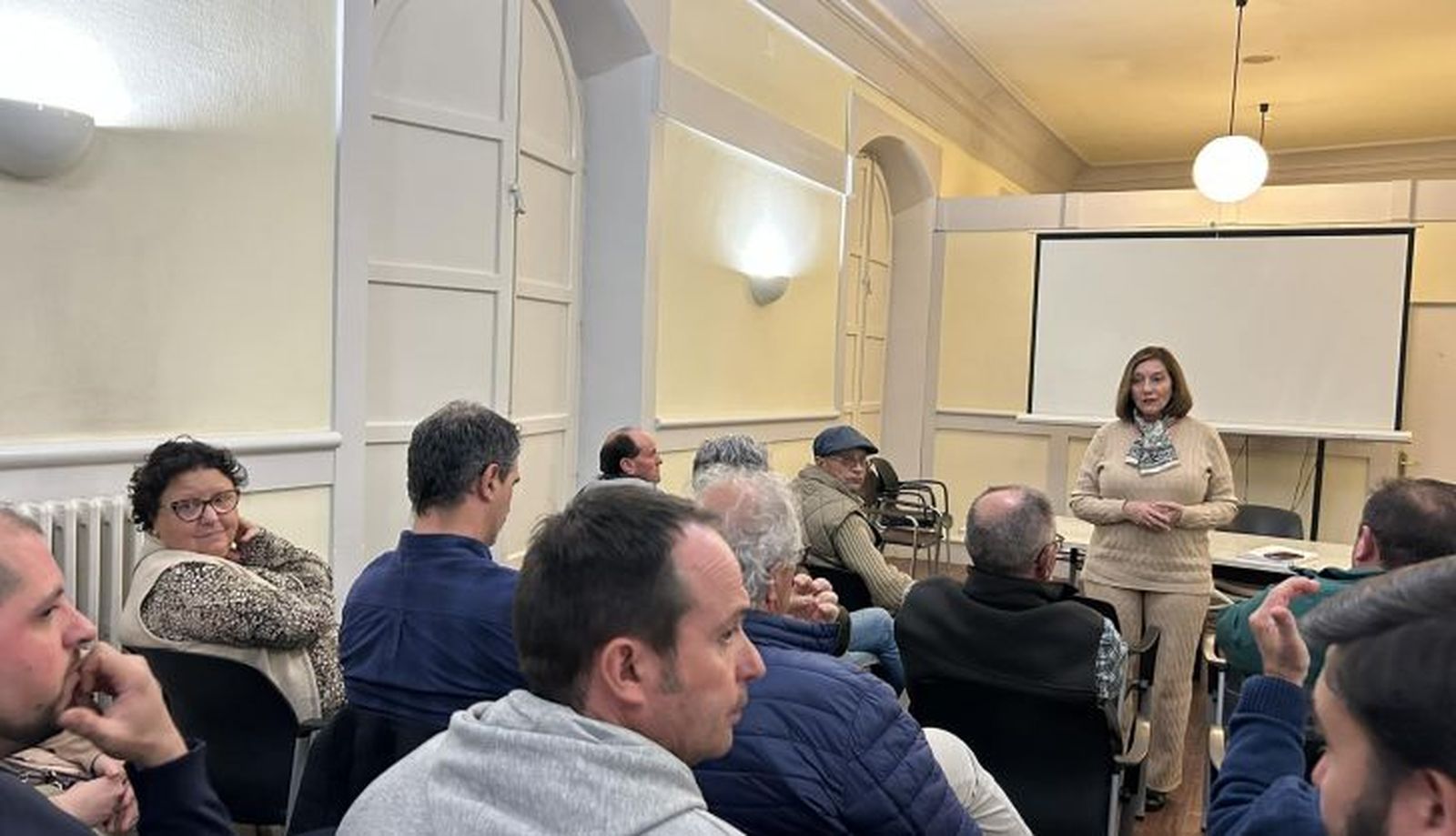 Reunión PSOE alcaldes comarca de Peñaranda