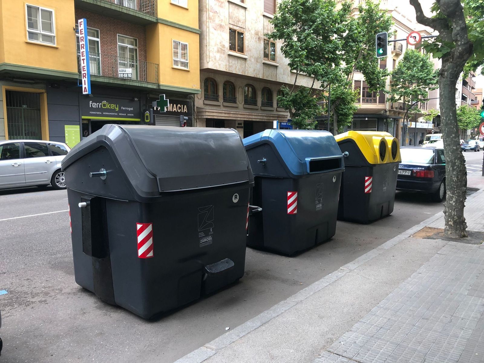 Nuevos contenedores de Zamora