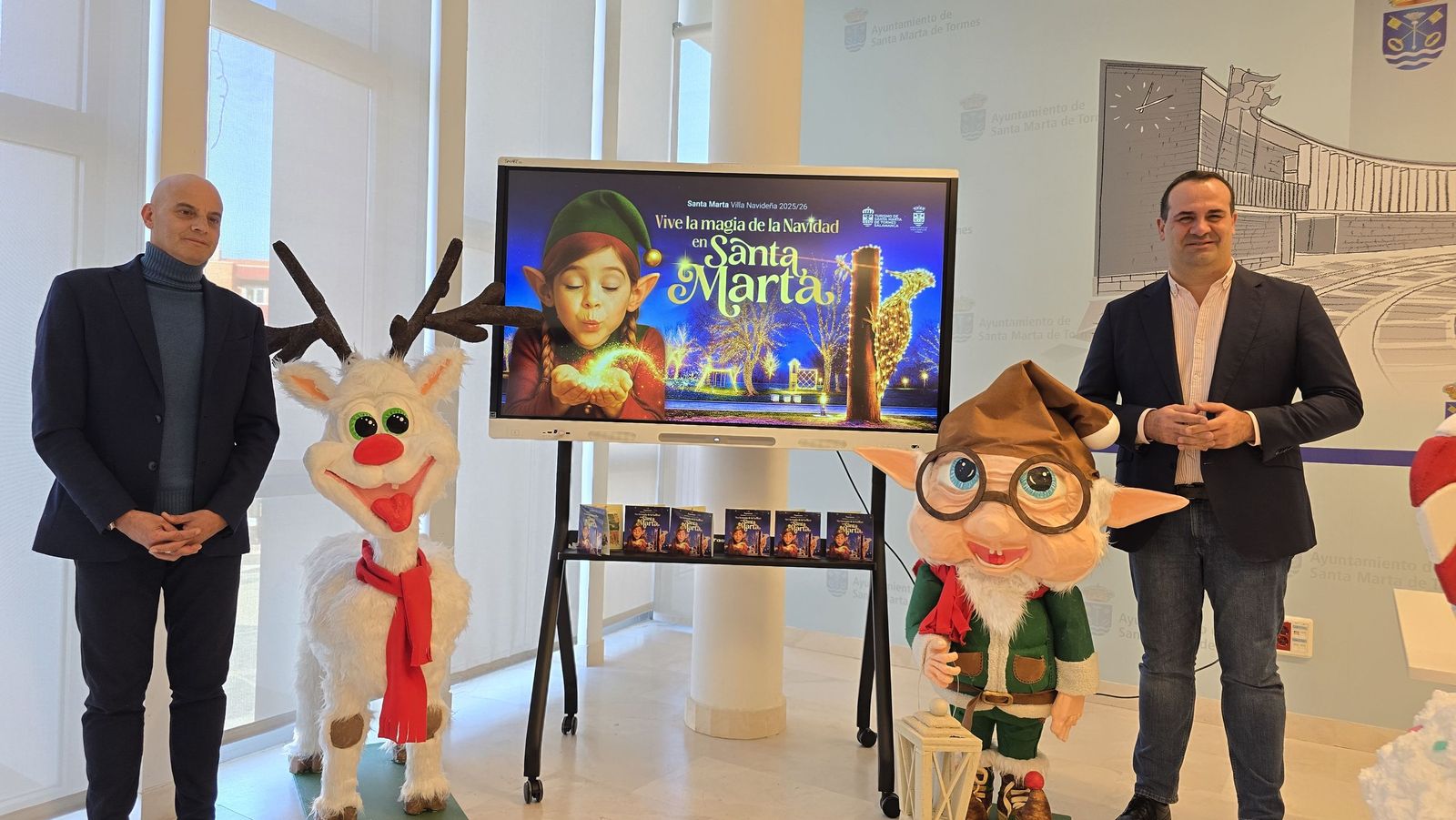 Presentación programación de Navidad en Santa Marta de Tormes