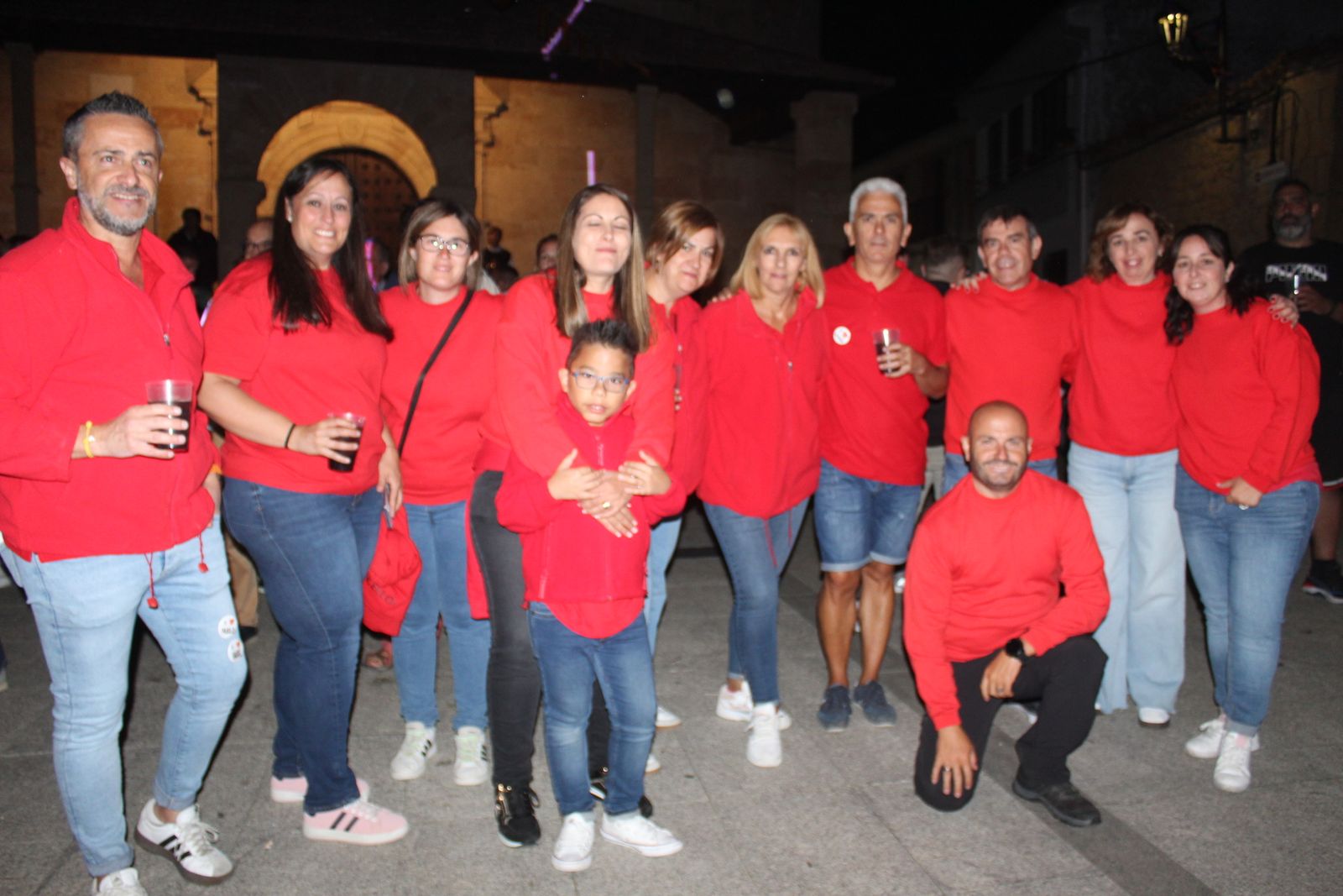 Salamanca de noche, viernes 22 de agosto