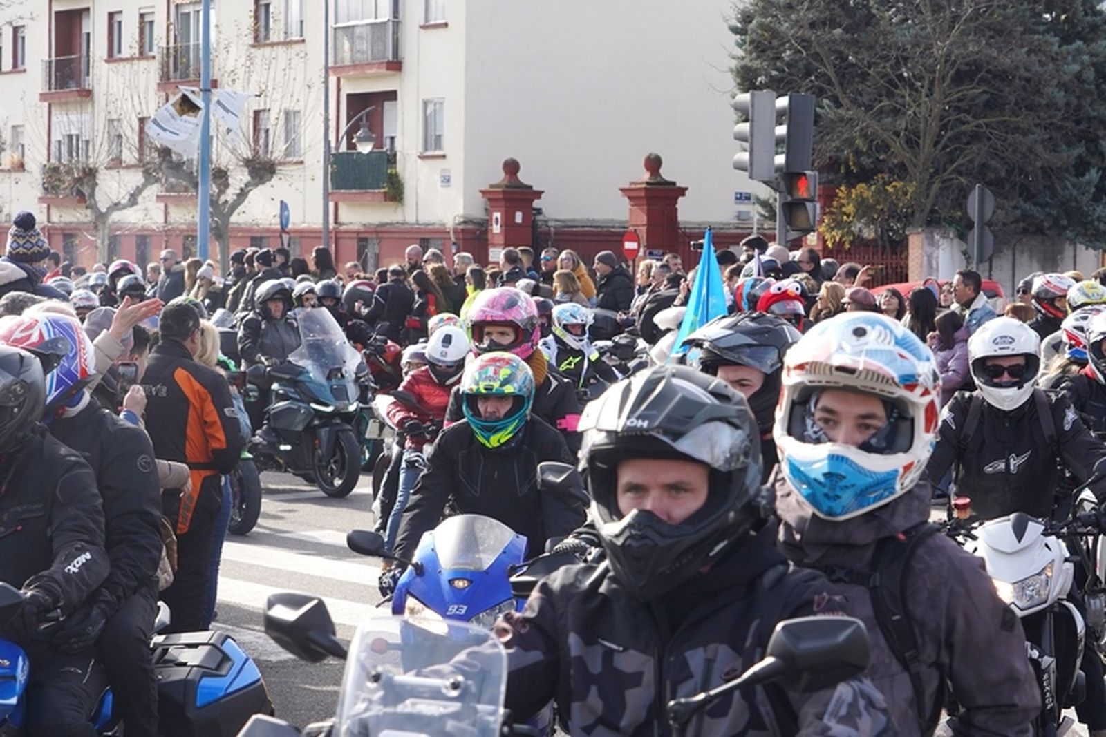 Cientos de motoristas se reúnen en Valladolid en 'Pingüinos 2026'
