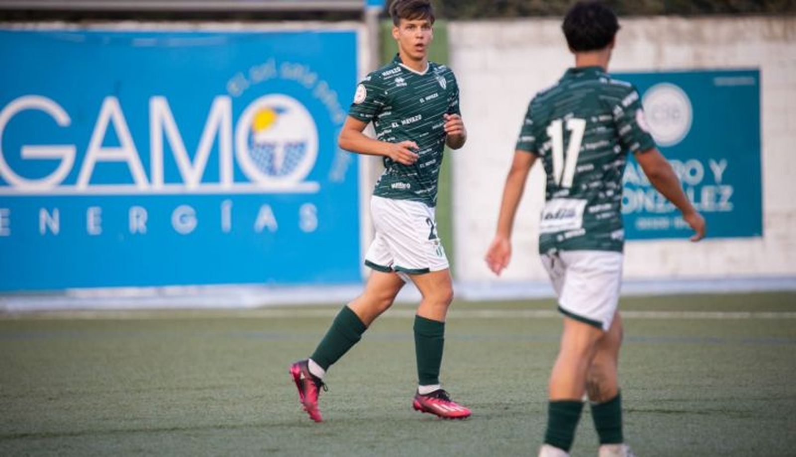 Boigues, en un partido con el Guijuelo | FOTO CD GUIJUELO