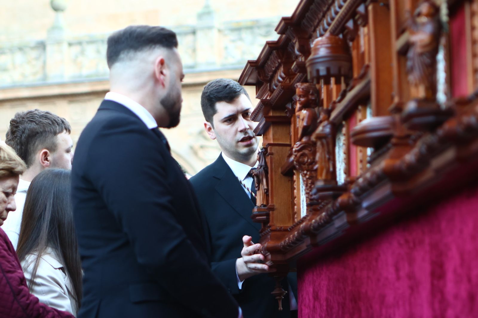 Procesión de la Cofradía Penitencial del Rosario