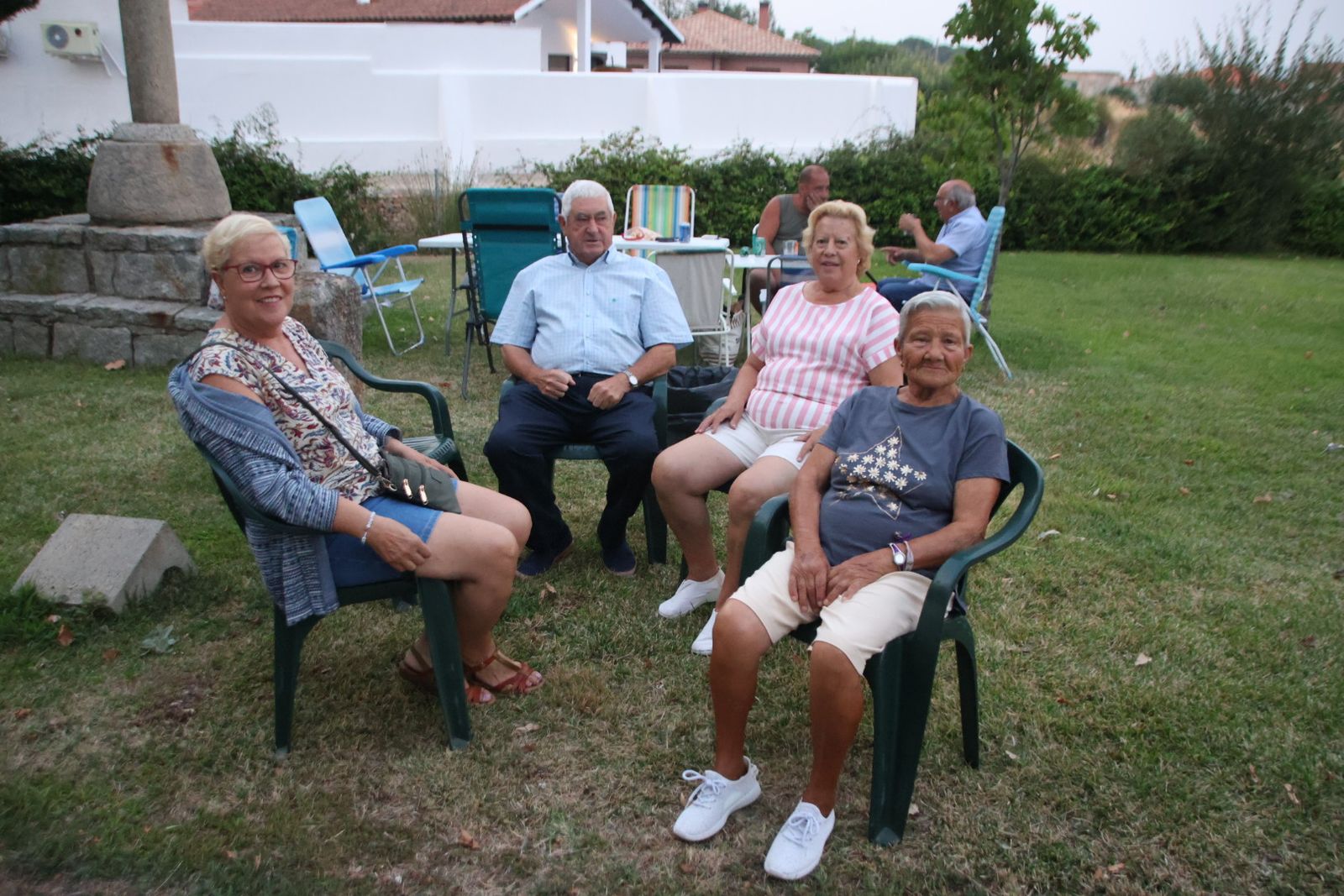 Villagonzalo, cena de chichas en la pista 