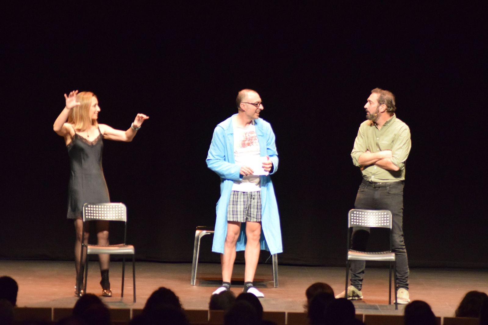 'Ménage à trois' acerca los secretos del sexo a los zamoranos en el Ramos Carrión