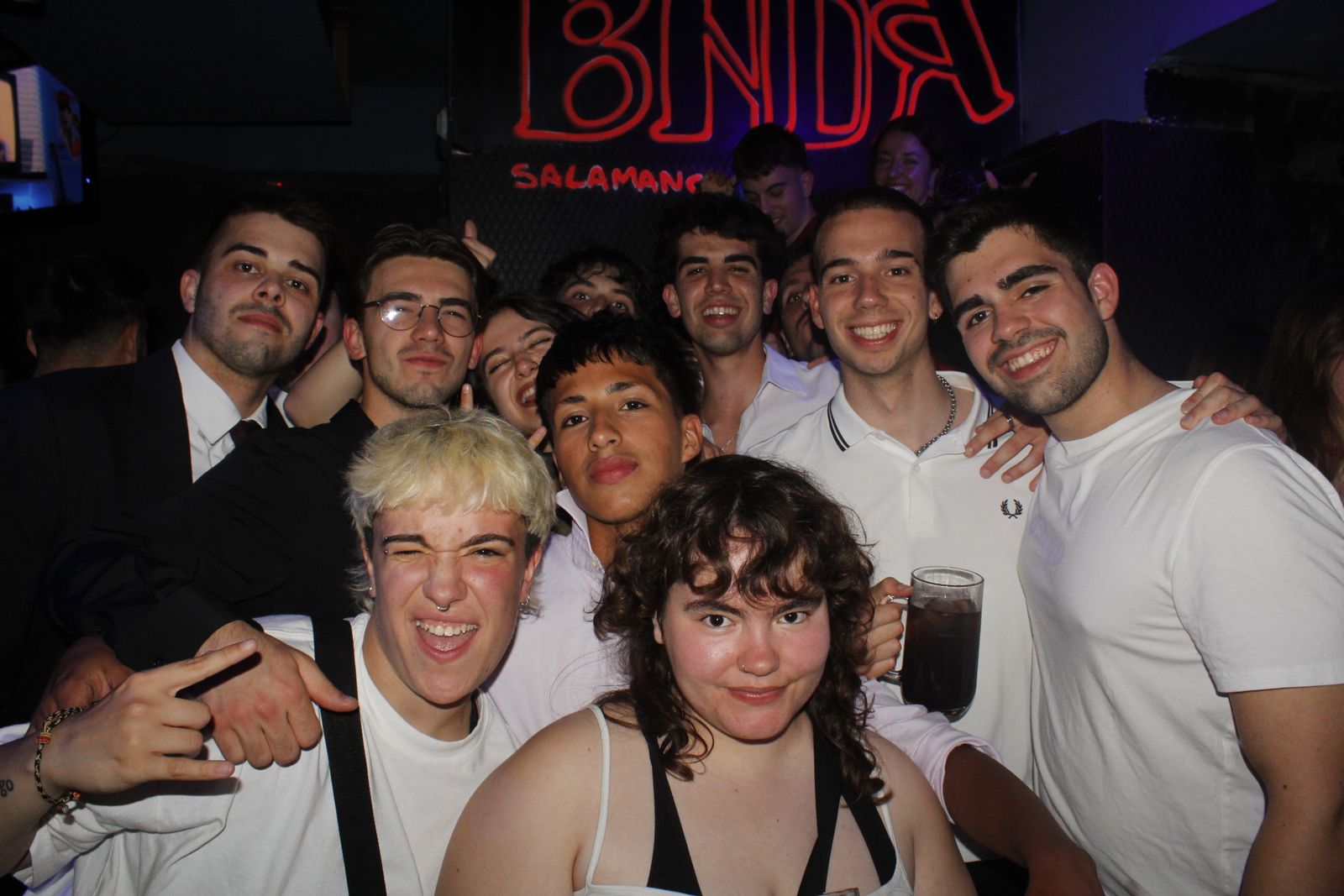 Salamanca de noche, jueves 30 de abril