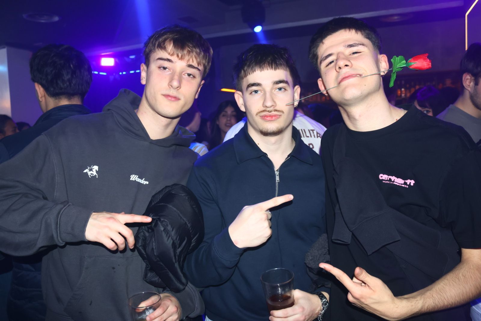 Salamanca de noche, viernes 20 de febrero