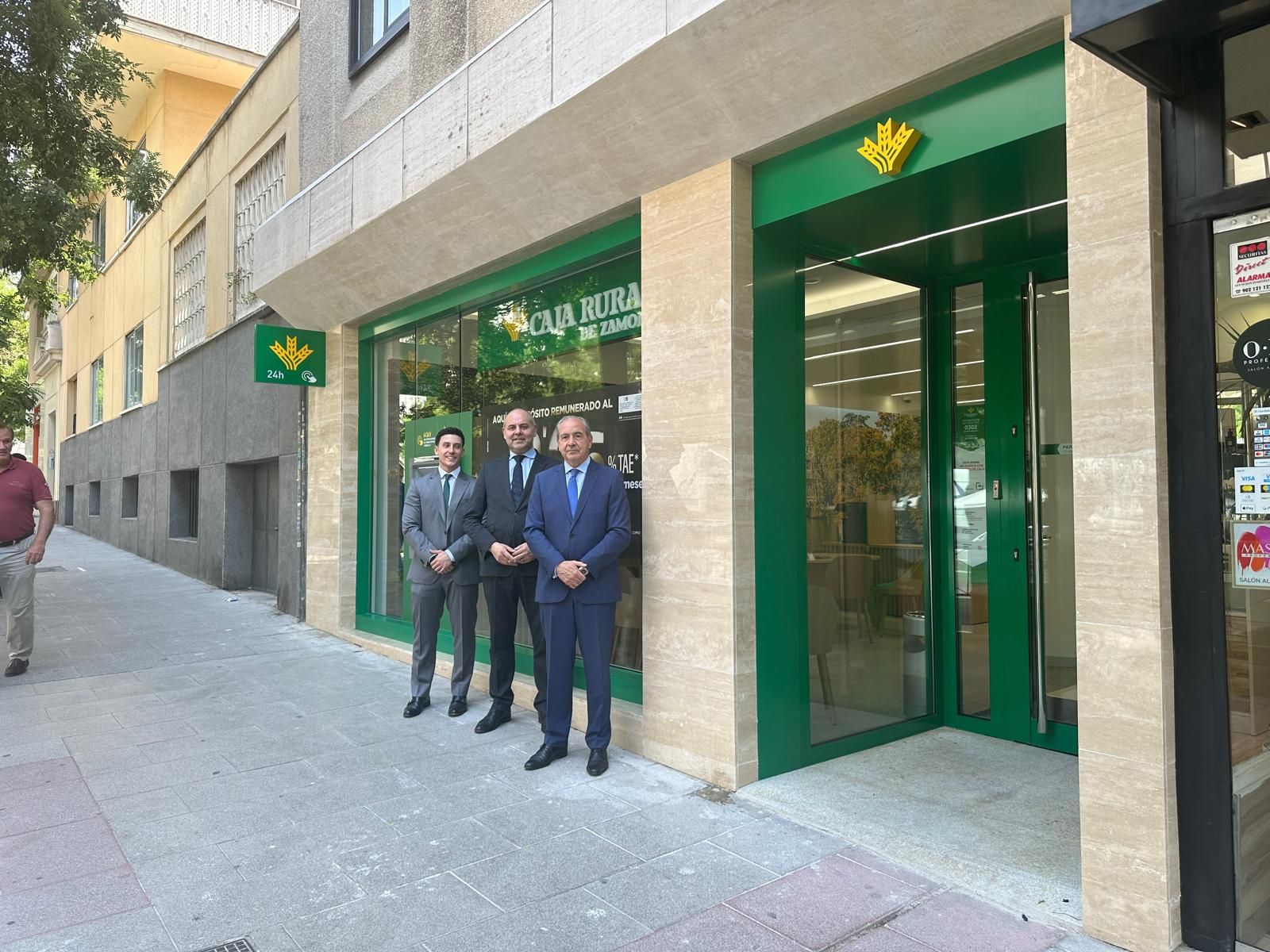 Caja Rural de Zamora inaugura su nueva oficina en Madrid, reforzando su presencia en la capital