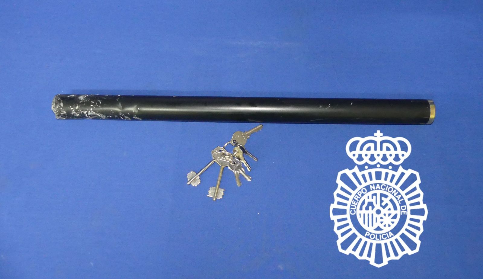 Foto de la barra de metal