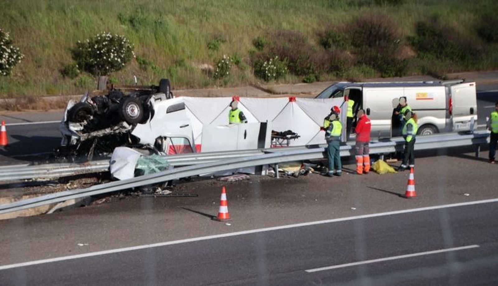 Accidente mortal en la A-66. Salamanca24horas.
