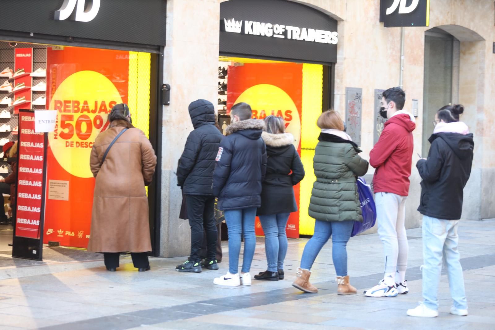 Mañana de rebajas en este jueves, 7 de enero en Salamanca