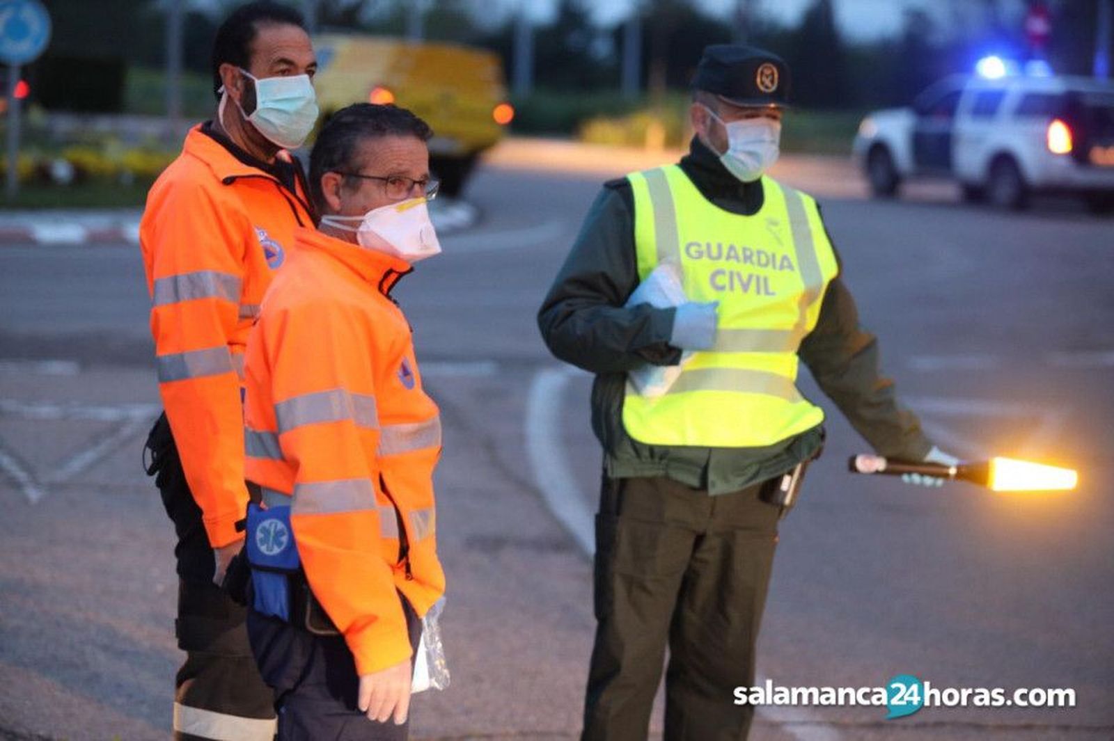 Mascarillas guardia civil