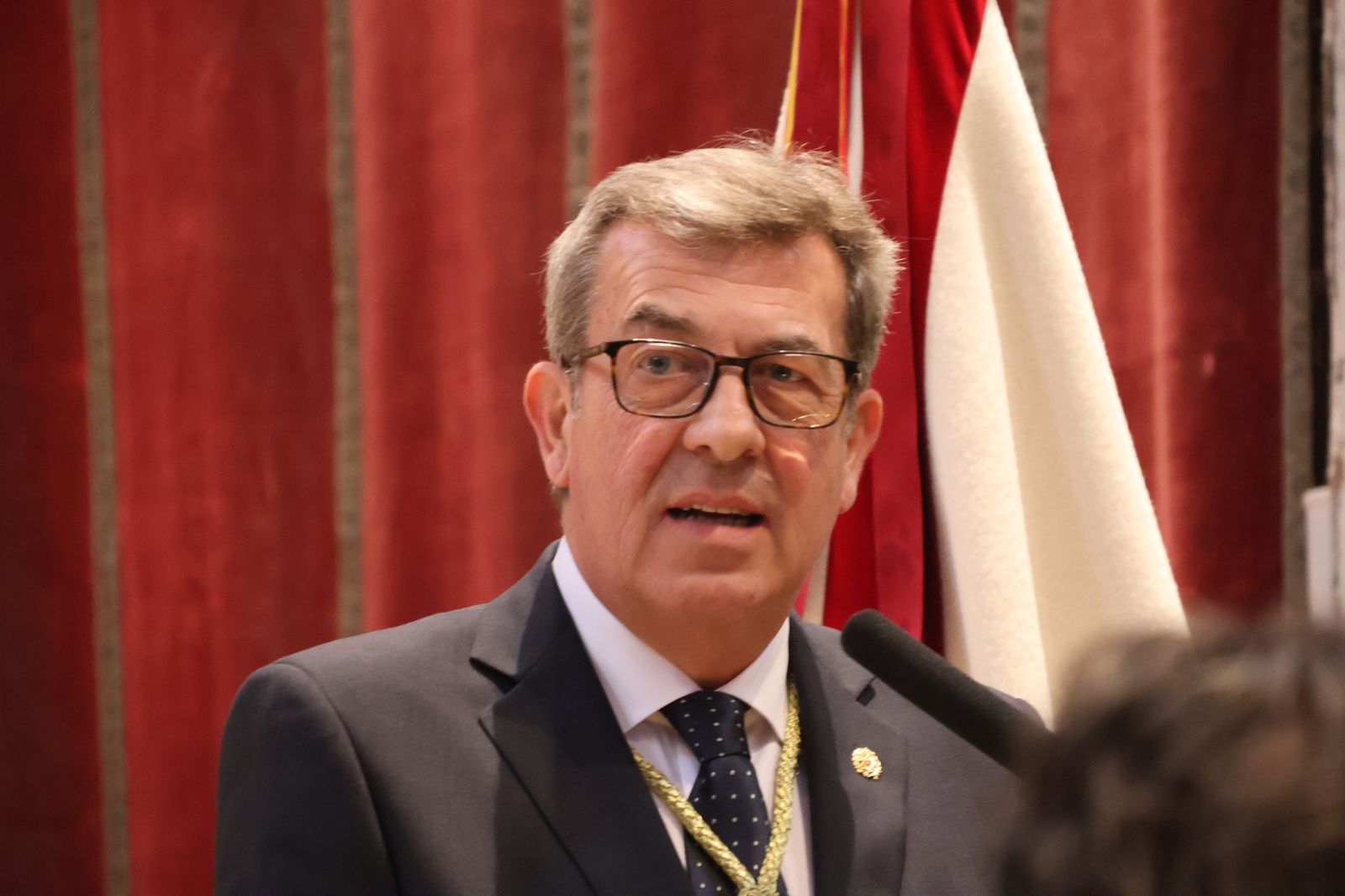 Rufo Martínez, presidente de la Cofradía del Silencio