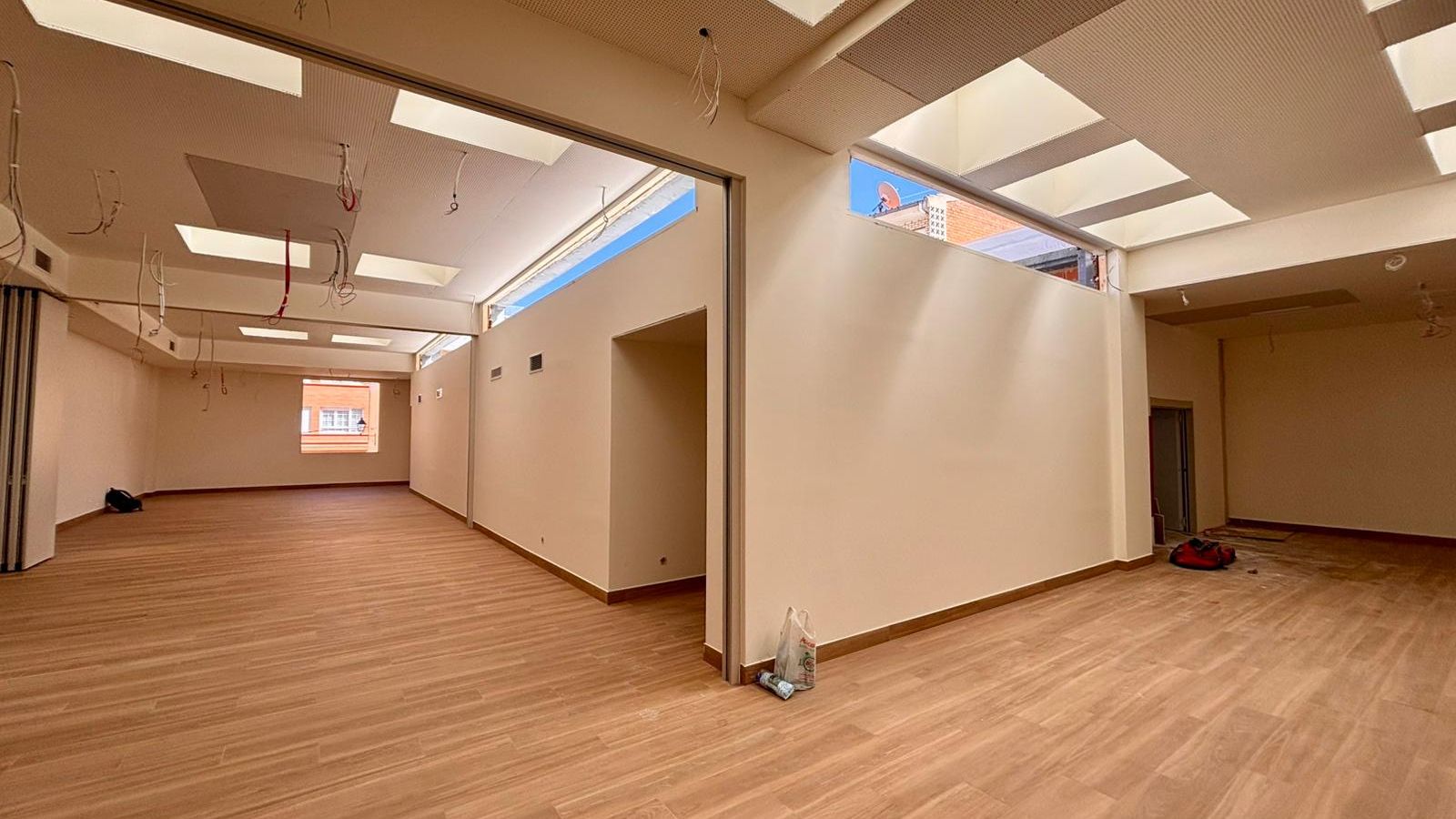 Imagen de una de las estancias reformadas del edificio