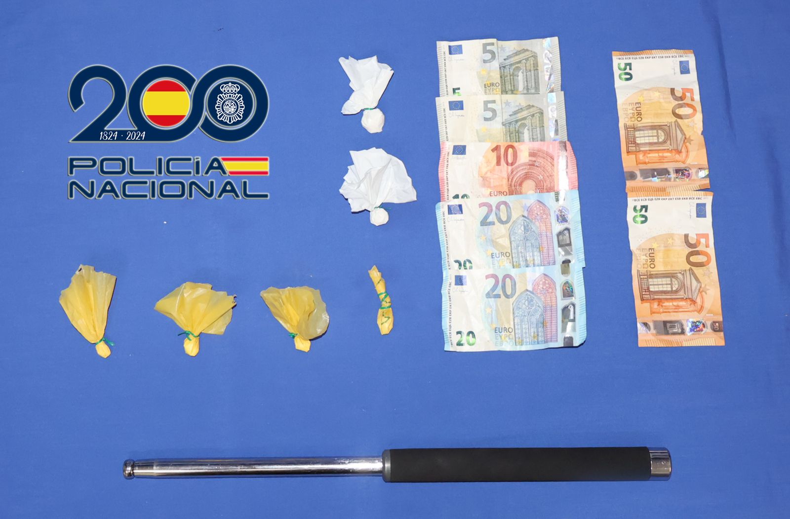 Policía Nacional detiene a un varón por delitos contra la salud pública y tenencia ilícita de armas