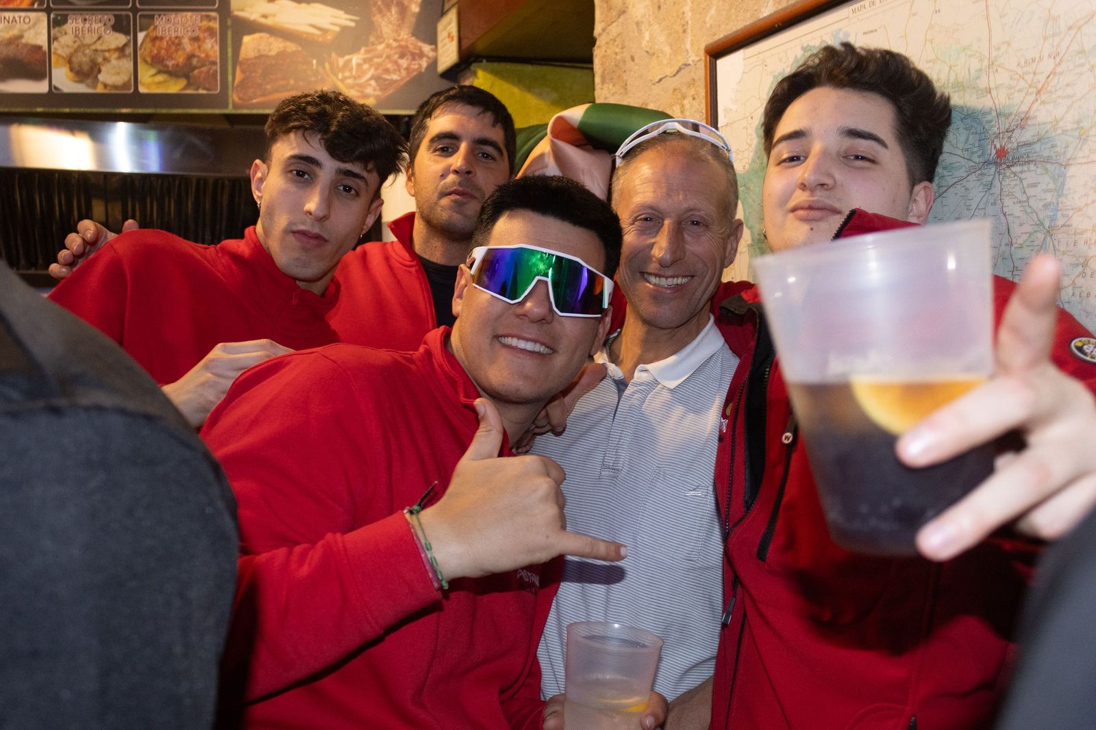 Salamanca de noche, sábado del Carnaval del Toro de Ciudad Rodrigo