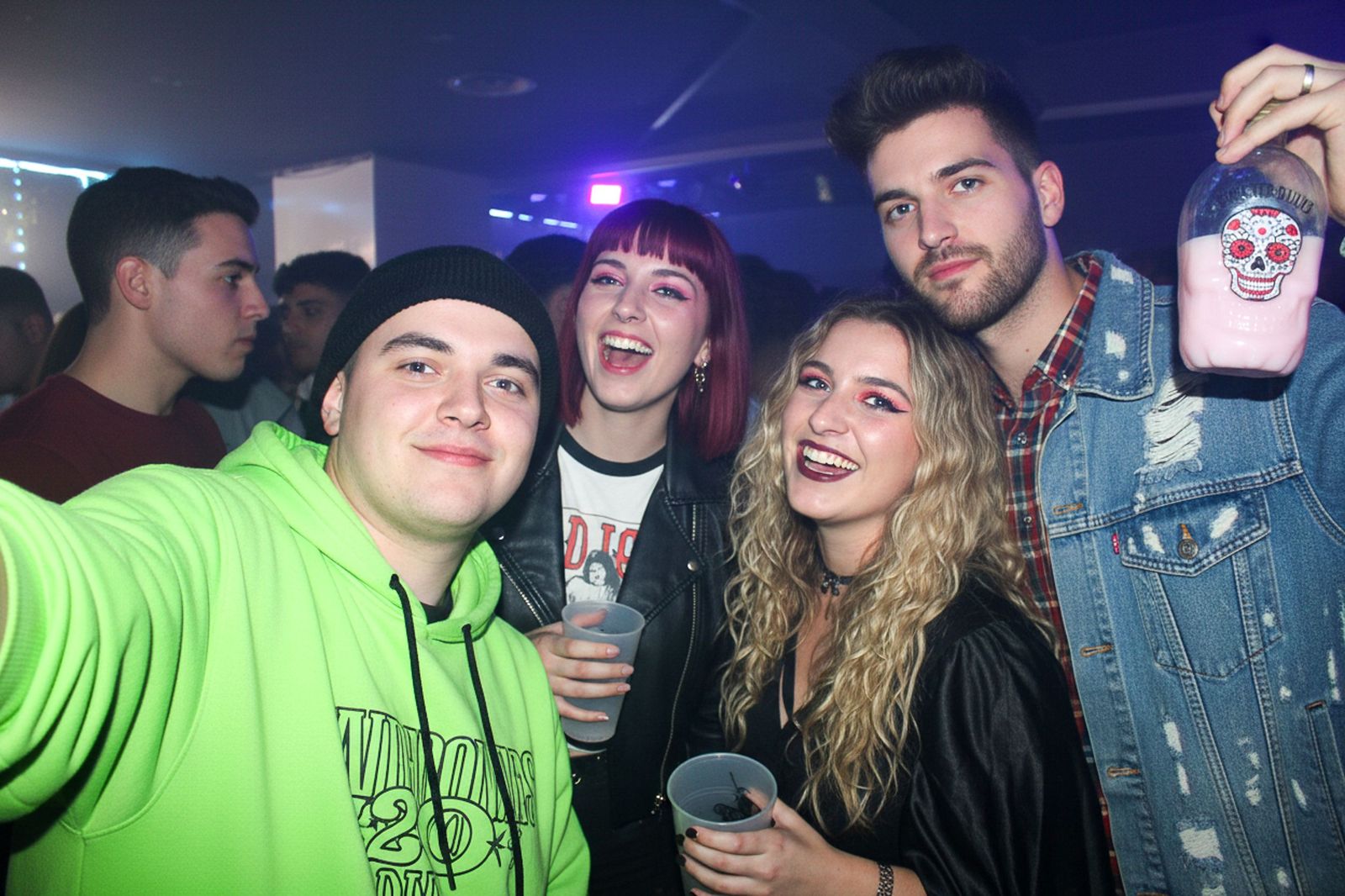 Salamanca de noche, viernes 31 de octubre