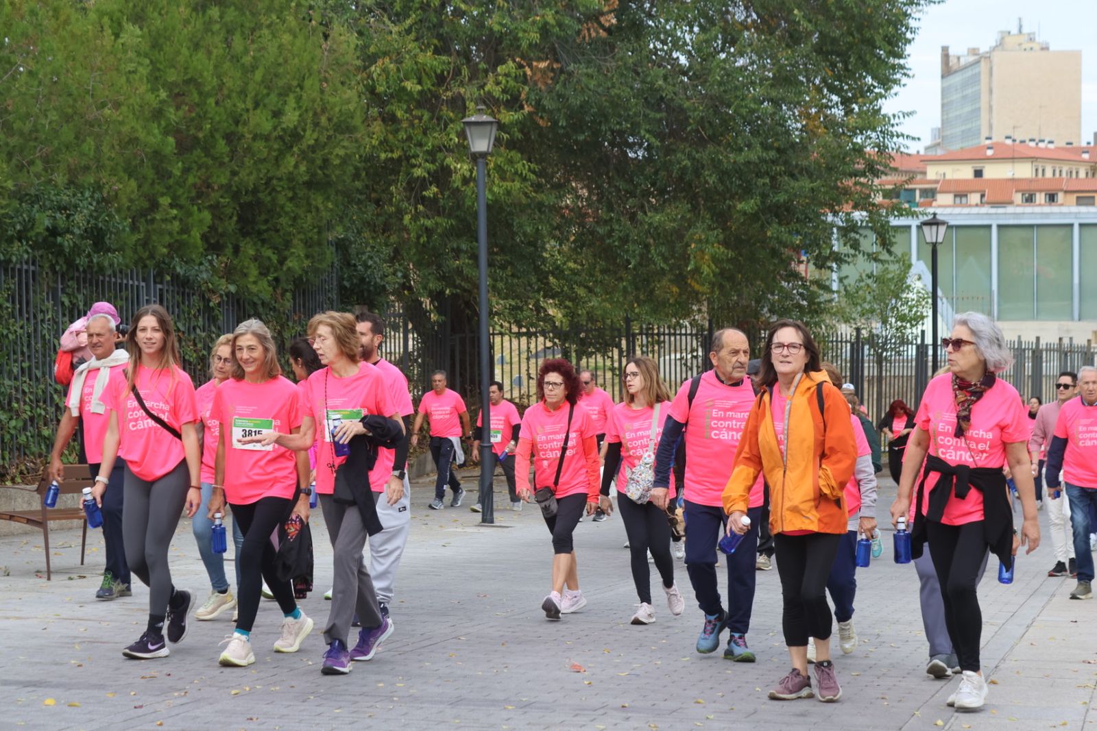 La marcha contra el cáncer vuelve a Salamanca un año más
