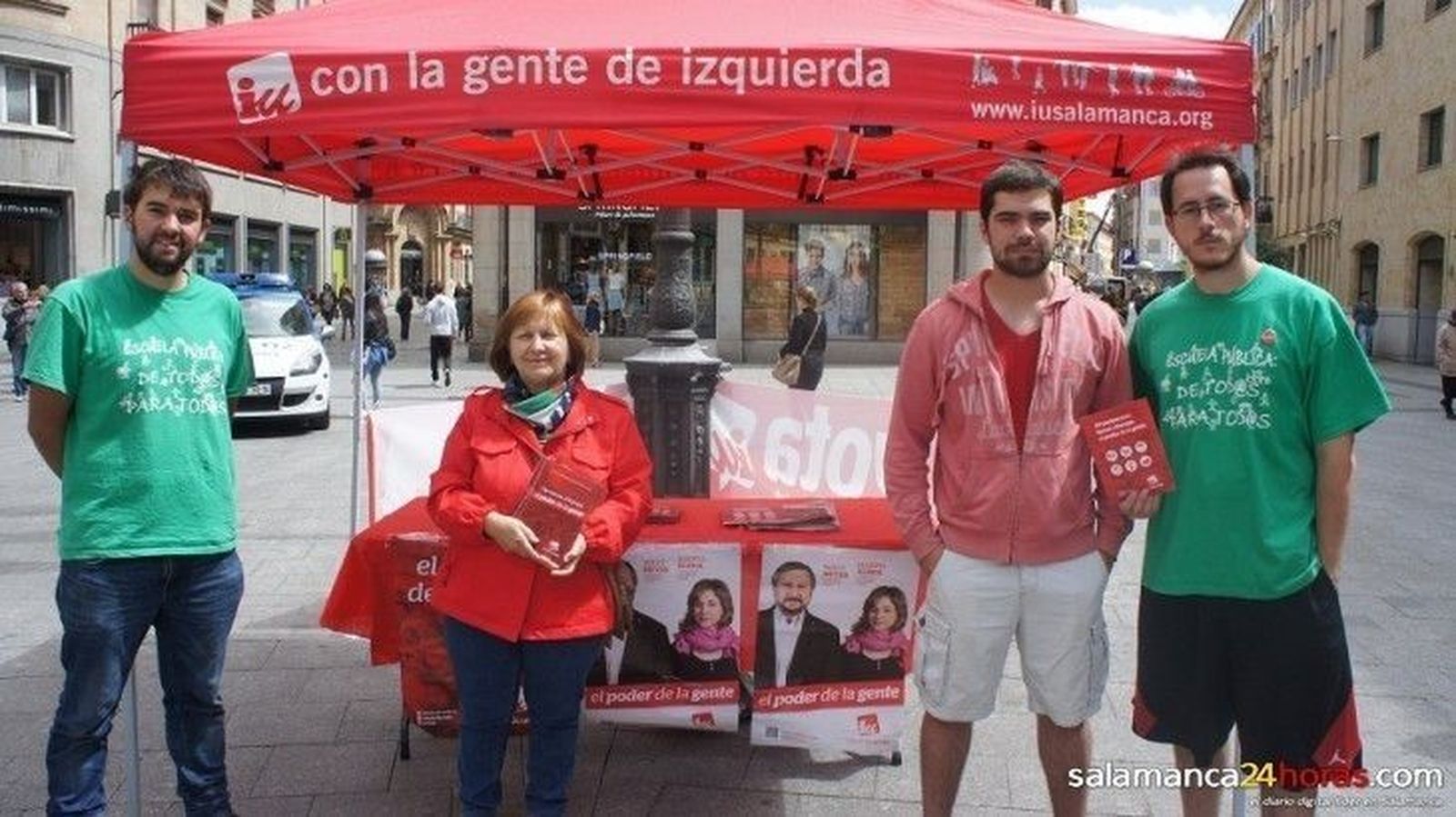 IU propone varios debates en los últimos días de campaña electoral