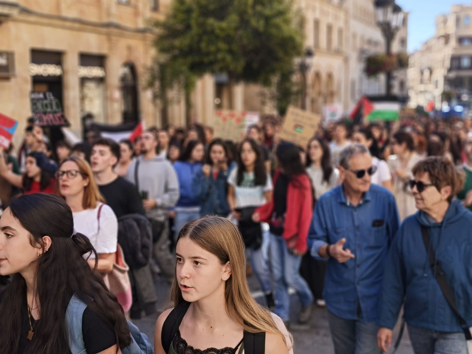 Manifestación por Palestina
