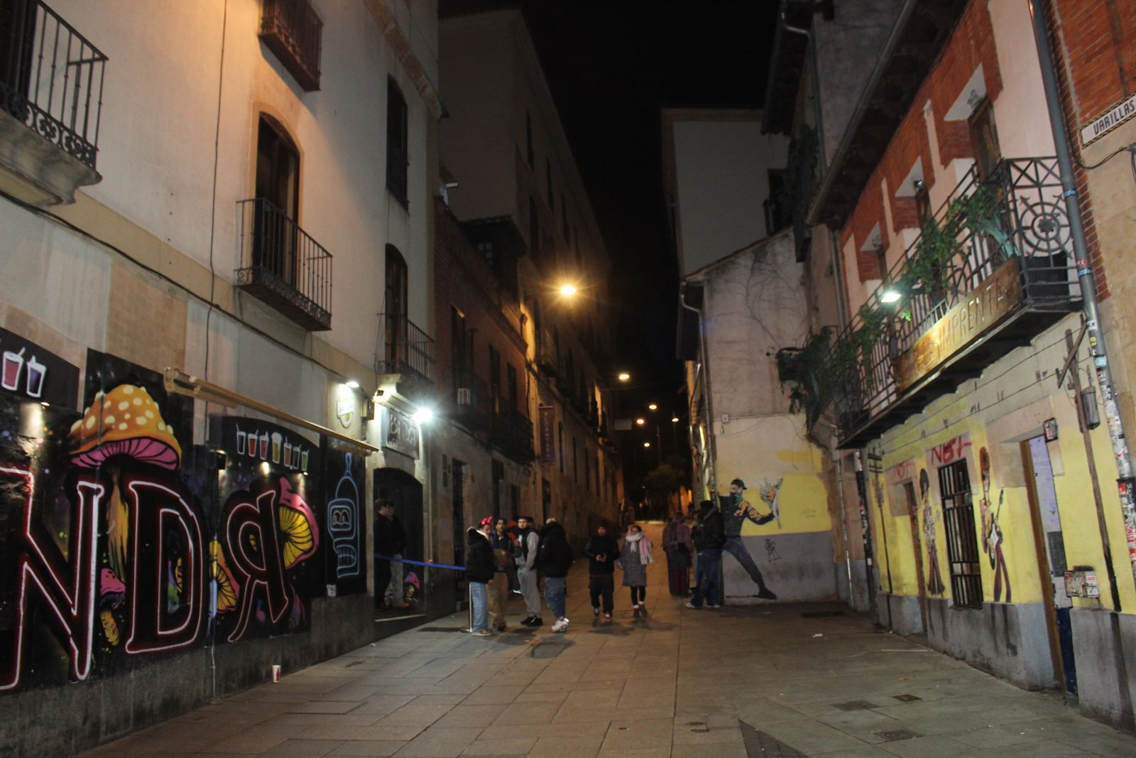 Salamanca de noche, jueves 4 de diciembre
